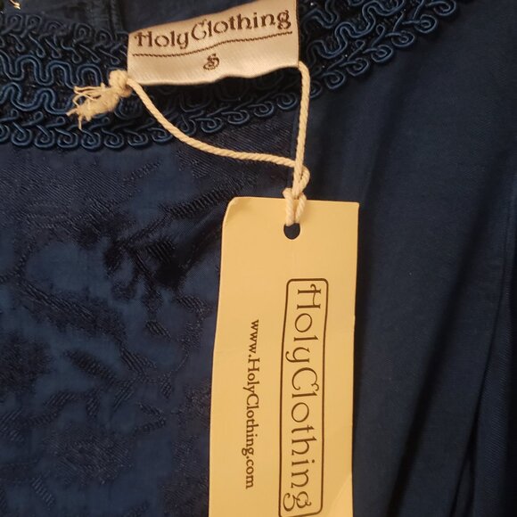 NWT Holyclothing Holy Clothing Eowyn Maxi Blue Divine - S Small - Picture 2 of 2